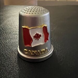 Canadian Flag Thimble